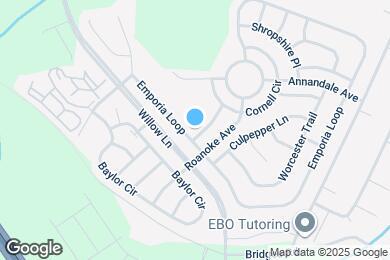 Map image of the property - 1205 Ithaca Dr