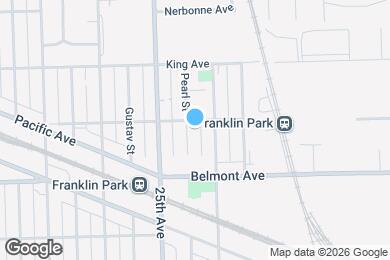 Map image of the property - 3245 Pearl St