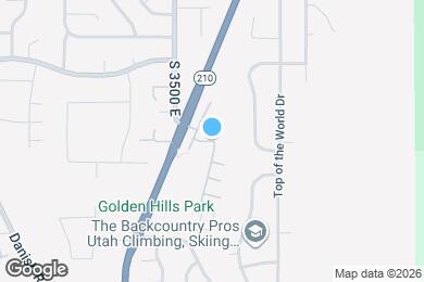 Map image of the property - 3563 E Wasatch Grove Ln