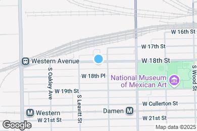 Map image of the property - 2117 W 18th St