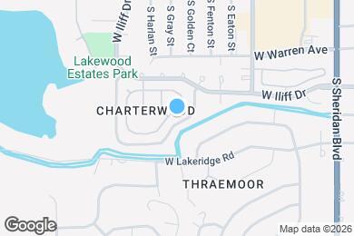 Map image of the property - 2402 S Gray Dr