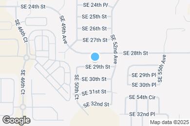 Map image of the property - 5111 SE 29th St