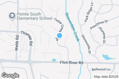 Map image of the property - 8600 Cedar Creek Ridge