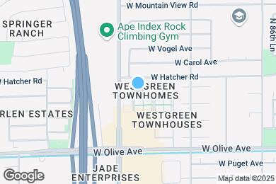 Map image of the property - 8940 W Olive Ave