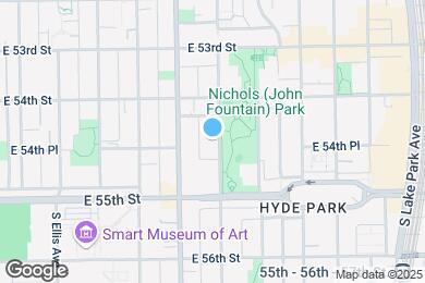 Map image of the property - 5440 S Kimbark Ave