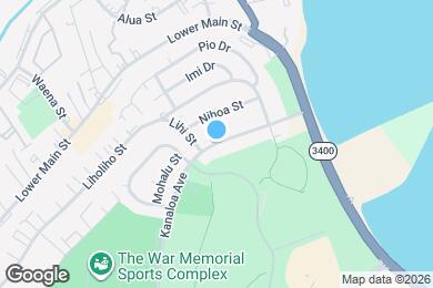 Map image of the property - 363 Kanaloa Ave