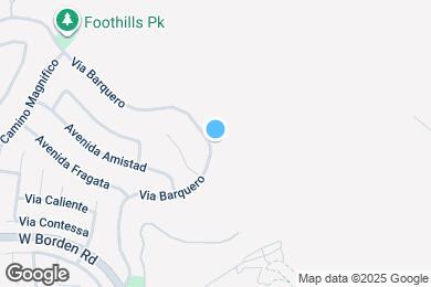 Map image of the property - 795 Via Barquero