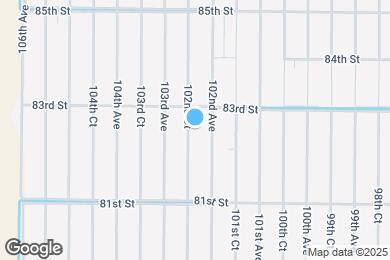 Map image of the property - 8256 102nd Ct