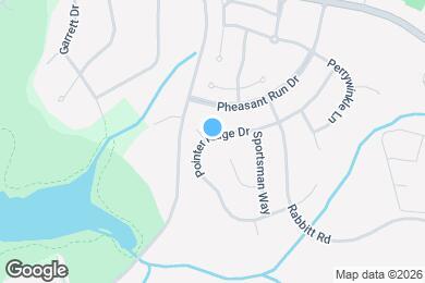 Map image of the property - 916 Pointer Ridge Dr