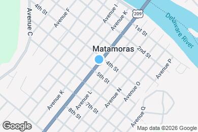 Map image of the property - 406 Pennsylvania Ave