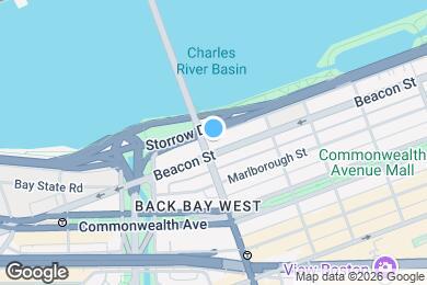 Map image of the property - 492 Beacon St