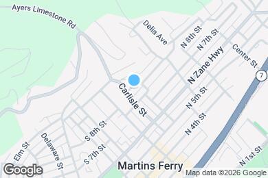 Map image of the property - 108 N 9th St