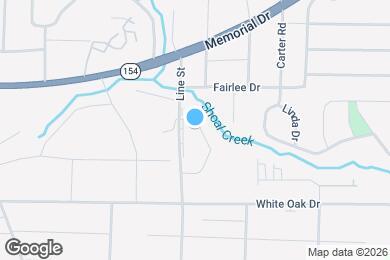 Map image of the property - 1607 Line Cir
