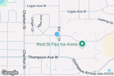 Map image of the property - 1411 Bidwell St