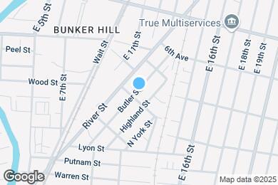 Map image of the property - 95 Butler St