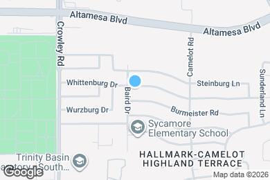 Map image of the property - 1617 Whittenburg Dr