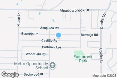 Map image of the property - 7717 Castillo Rd