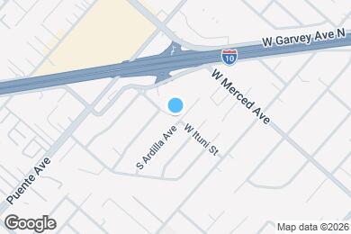 Map image of the property - 1317 S Ardilla Ave