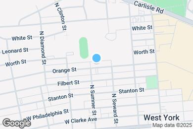 Map image of the property - 1635 Orange St