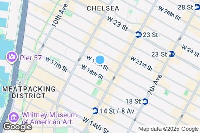 Map image of the property - 328 W 19th St