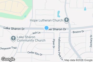 Map image of the property - 1703 Ash Ln