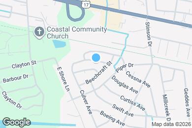 Map image of the property - 388 Culver Ave