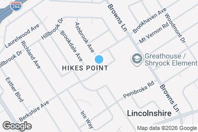 Map image of the property - 4203 Berkshire Ave