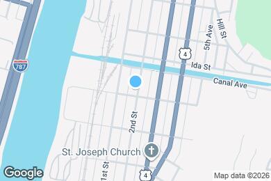 Map image of the property - 323 2nd St