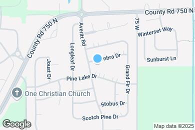 Map image of the property - 709 Cembra Dr