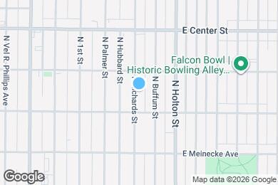 Map image of the property - 2536 N Richards St