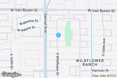 Map image of the property - 16196 W Mesquite Dr