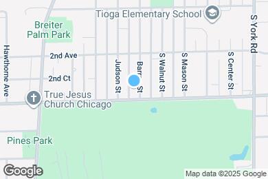 Map image of the property - 446 Barron St