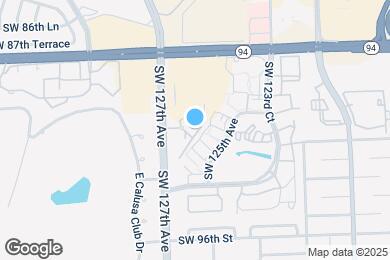 Map image of the property - 12625 SW 91st St