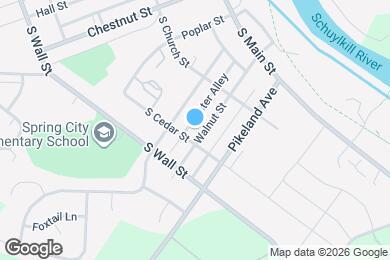 Map image of the property - 329 Walnut St