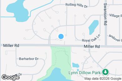 Map image of the property - 14 Rolling Hills Ct