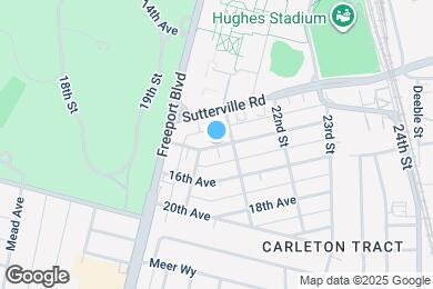 Map image of the property - 2071 15th Ave