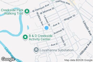 Map image of the property - 118 Ave A