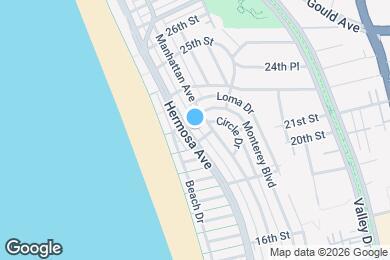 Map image of the property - 2124 Hermosa Ave