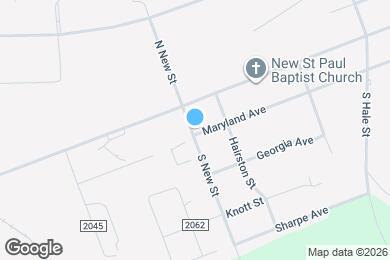 Map image of the property - 112 S New St