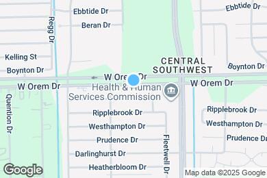 Map image of the property - 3807 W Orem Dr