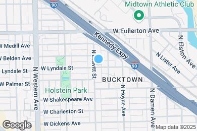 Map image of the property - 2301 N Leavitt St