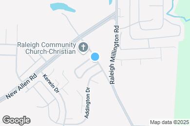 Map image of the property - 4705 Old Raleigh Millington Rd