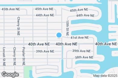 Map image of the property - 934 41st Ave NE
