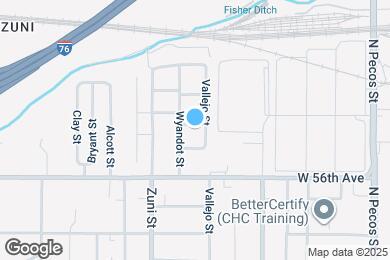 Map image of the property - 2240 W 57th Pl