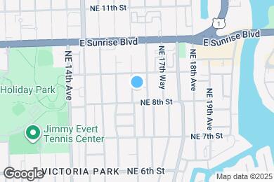 Map image of the property - 816 NE 17th Ave
