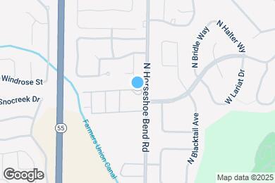 Map image of the property - 10601 N Horseshoe Bend Rd