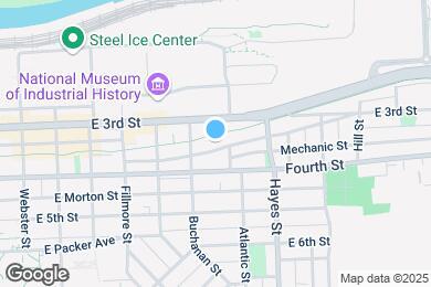 Map image of the property - 729 Evans St