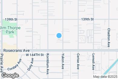 Map image of the property - 14105 Yukon Ave