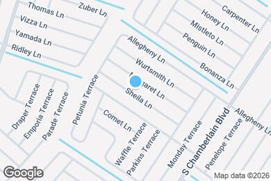 Map image of the property - 2480 Sheila Ln