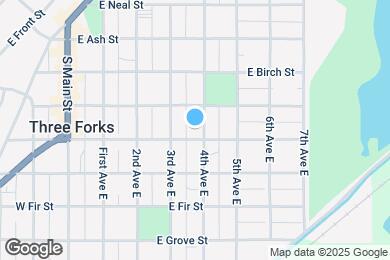 Map image of the property - 220 4th Ave E
